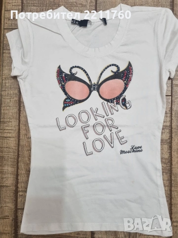 Тениски Love Moschino , снимка 6 - Тениски - 55070880