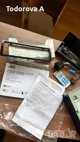 JVC KD-R992BT Авто радио, снимка 3 - Радиокасетофони, транзистори - 54491040