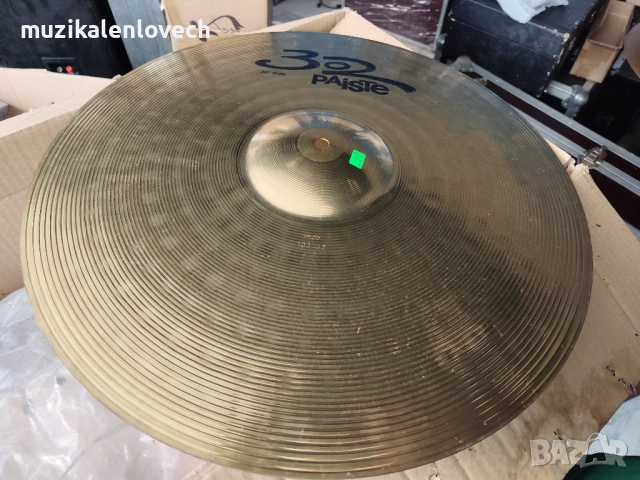 Paiste 20" 302 Ride Cymbal х 2 бр. - Made in Germany - 20 инча райд чинели, снимка 8 - Ударни инструменти - 54946344