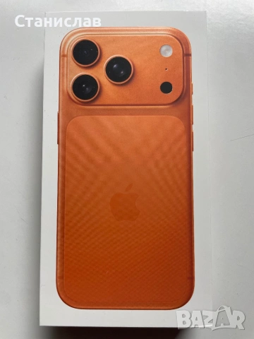 Чисто Нов! iPhone 17 Pro, 256GB, Cosmic Orange