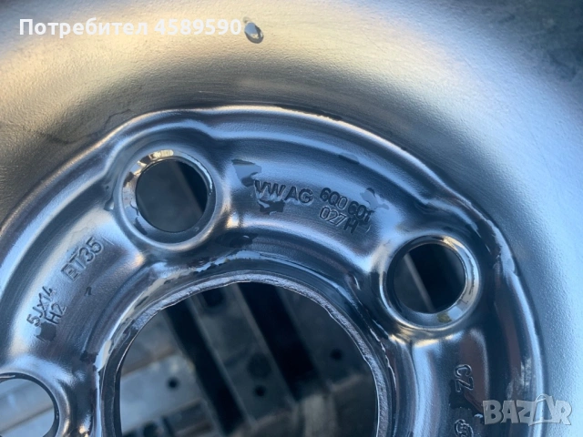 4бр.Оригинални джанти 14цола 5x100 за Vw Polo,Fox,Lupo,Skoda Fabia,Rapid,Roomster,Praktik,Seat, снимка 15 - Гуми и джанти - 54749284