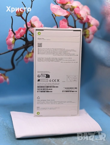 НОВ!!! Apple iPhone 17 Pro, 256GB, 5G, Deep Blue + ПОДАРЪК ОРИГИНАЛНО APPLE ГРЪБЧЕ, снимка 4 - Apple iPhone - 55231320