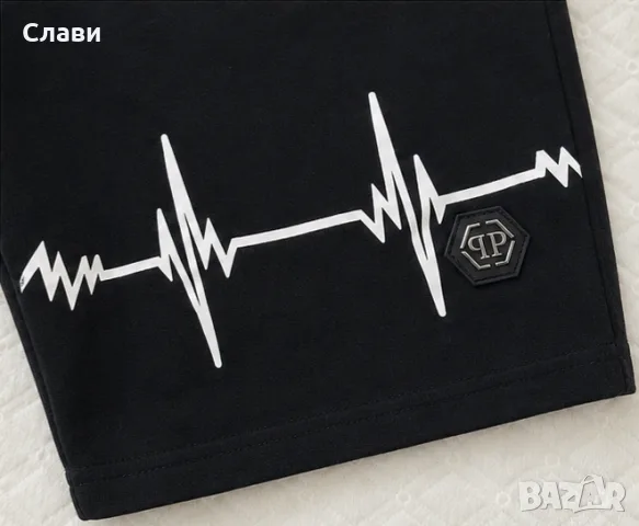 Мъжки къси панталони Philipp Plein Размер-M, снимка 4 - Къси панталони - 55588259