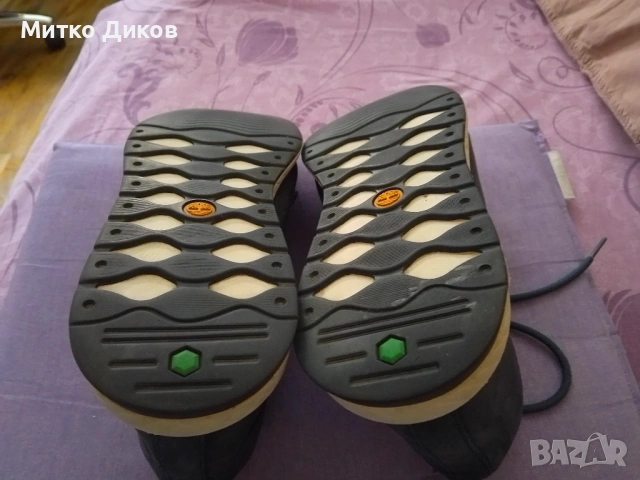 Timberland маркови боти маратонки естествена кожа високи #44 стелка 28 см, снимка 4 - Маратонки - 54346202