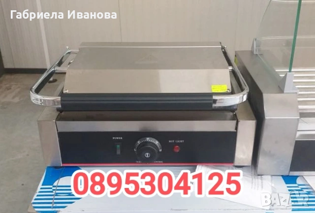 Тостер-преса,професионална,единична и двойна! Топ цена € 153.00, снимка 3 - Обзавеждане за заведение - 54932744