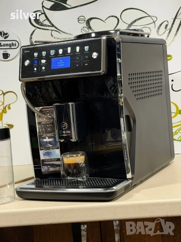 Кафемашина кафе автомат Saeco XELSİS SM 7580 с гаранция, снимка 3 - Кафемашини - 54734375