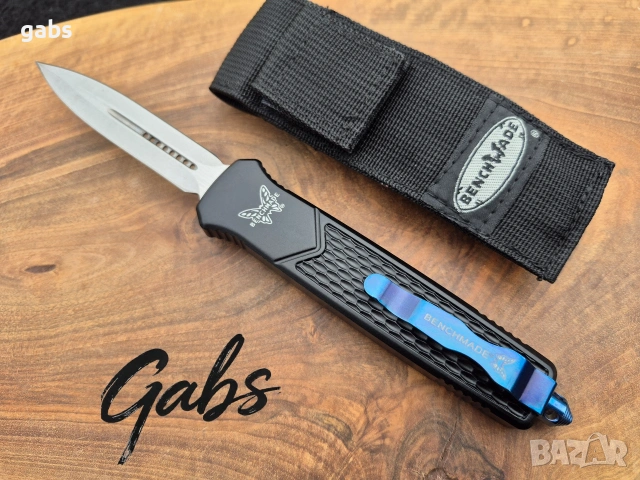 Автоматичен нож Benchmade AUTO Navy SEAL OTF BM838 с калъф, снимка 6 - Ножове - 54485827