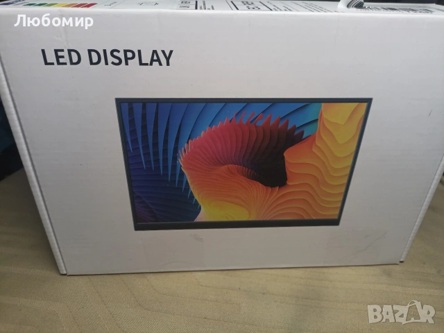 Преносим 10,1-инчов FHD 1920 x 1200P HDMI преносим компютърен монитор IPS дисплей за , снимка 10 - Монитори - 54990420