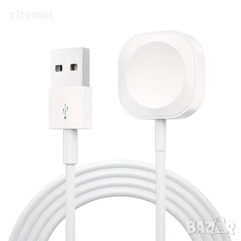 USB магнитно зарядно за часовник съвместимо с iWatch 2 3 4 5 6 7 8 9 / SE