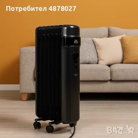 Маслен радиатор - Agadir, 1500 Smart WIFI, снимка 2 - Отоплителни печки - 55673463