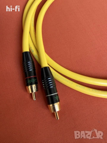 Cable Talk Improved 3 RCA Аудио Кабели, снимка 5 - Ресийвъри, усилватели, смесителни пултове - 55249035