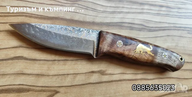 Ловни ножове / дамаска стомана /, снимка 5 - Ножове - 55466745