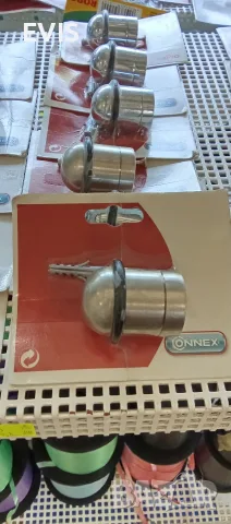 Метални стопери за врата Connex (за подов и стенен монтаж) – Високо качество, снимка 2 - Други - 55486667
