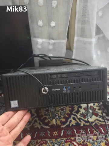 Офис компютър hP ProDesk, снимка 2 - Работни компютри - 55622434