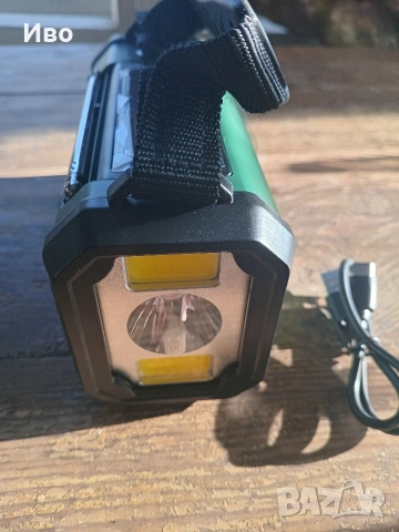 Аварийно радио 5в1 – соларно, динамо, фенер, power bank, SOS сигнал, снимка 11 - Друга електроника - 54050808