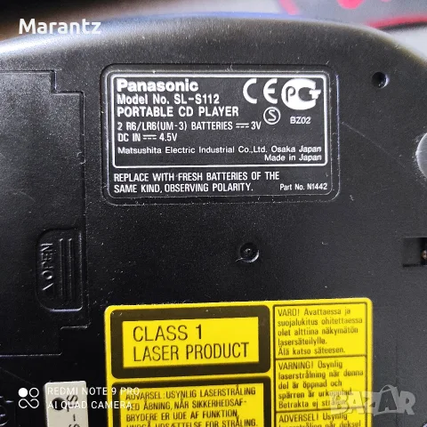 Panasonic SL-S112, снимка 3 - MP3 и MP4 плеъри - 55693272