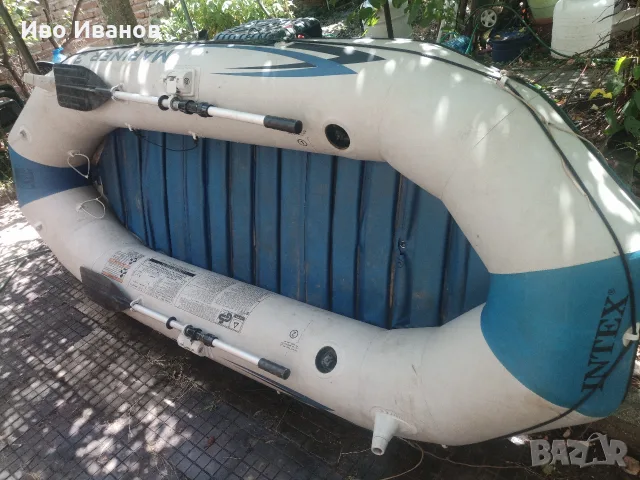Надуваема лодка INTEX Mariner-3 , снимка 7 - Екипировка - 55529067