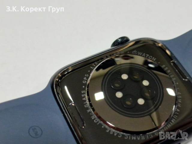 Apple watch 7 45mm GPS + Cellular, снимка 8 - Смарт часовници - 54672705