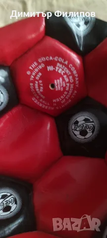 Футболна топка Кока Кола,Coca Cola, снимка 5 - Колекции - 55444088