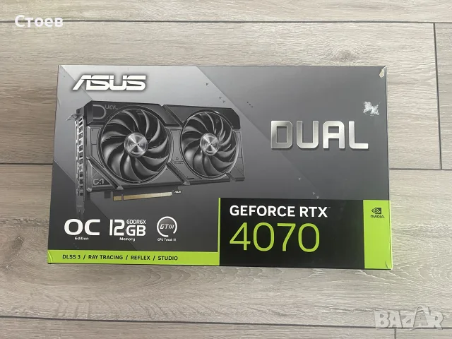 Продавам видеокарта GEFORCE RTX 4070 12GB