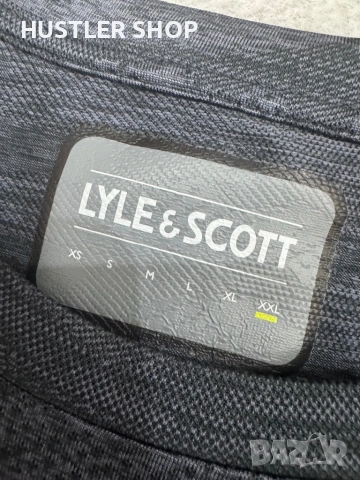Мъжка тениска LYLE  & SCOTT. Размер 2XL, снимка 4 - Тениски - 54382905