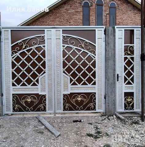Ковано желязо – огради, врати, парапети | Изработка и монтаж, снимка 6 - Монтажи - 54163806