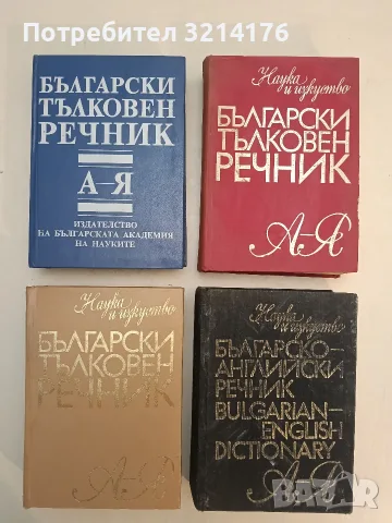 Български тълковен речник – Колектив (1993)