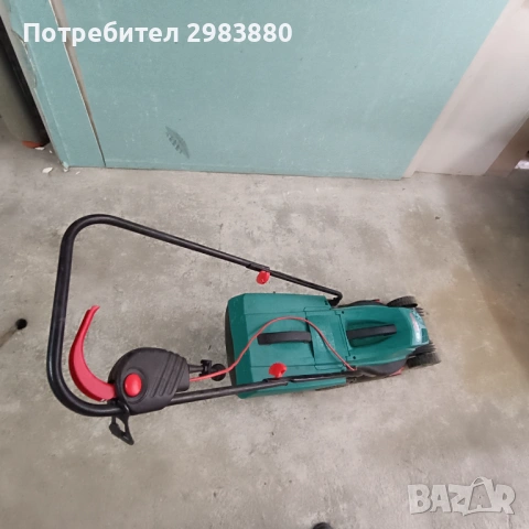 Електрическа косачка Bosch - ARM 32, 1200W, 32 cm, 13 Nm, 31 l, 20-60 mm, снимка 4 - Градинска техника - 54786169