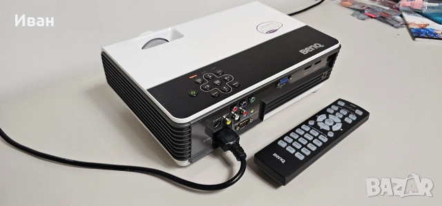 Проектор BenQ W600+, снимка 6 - Плейъри, домашно кино, прожектори - 55193138