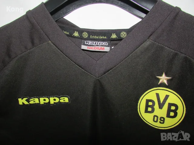 винтидж фланелка Милан AC Milan Италия kappa BVB Borussia Dortmund Германия Борусия Дортмунд, снимка 14 - Футбол - 55359419