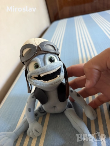 Оригинална ретро плюшена играчка Crazy Frog / The Annoying Thing (2005 г.) лудата жаба