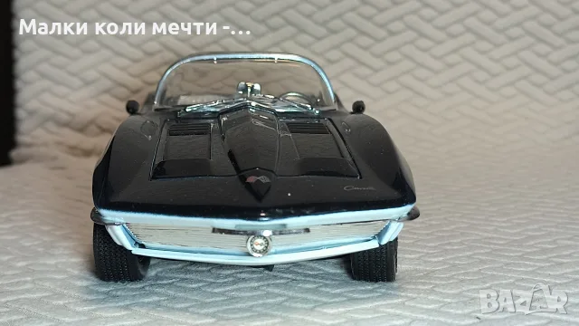 Метална количка Chevrolet Corvette Mako Shark - Мащаб 1:18, снимка 3 - Колекции - 55441403