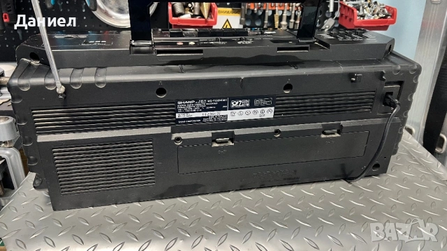 Радио касетофон Sharp WQ-T238H(BK), снимка 5 - Радиокасетофони, транзистори - 54576180