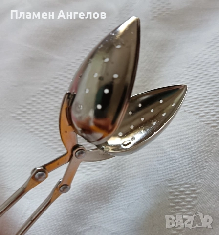 Винтидж Инфузер, Лъжичка, Цедка за чай. , снимка 4 - Други - 55107476