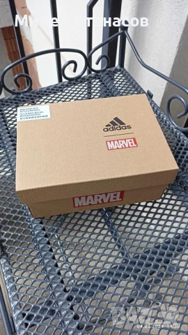 Детски маратонки - Adidas Marvel, размер: 23, снимка 3 - Детски маратонки - 54152421