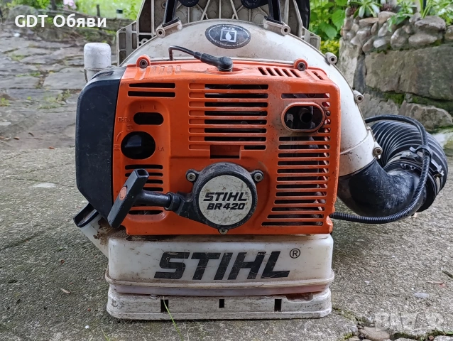 STIHL BR420 Профисионална машина , снимка 3 - Градинска техника - 54701168