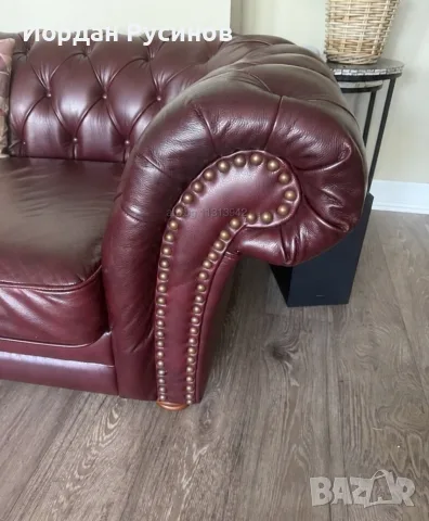 chesterfield честърфийлд дивани двойка и тройка , снимка 2 - Дивани и мека мебел - 55439529