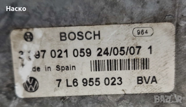 Моторче Чистачки с Лостов Механизъм VW Touareg Porsche Cayenne Туарег Кайен 7L6955119 7L6955023, снимка 4 - Части - 55038955