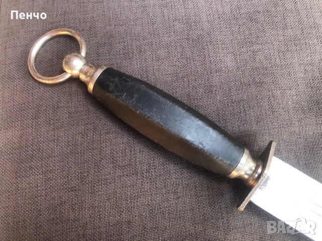стар плосък масат "F. DICK" - MADE IN GERMANY, снимка 2 - Ножове - 55024209