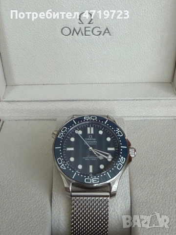 Автоматичен мъжки часовник Omega Seamaster James Bond 007, снимка 4 - Мъжки - 54372674