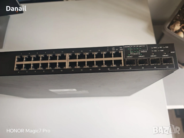 продавам управляеми суйчове - DELL 6224 SFP+, DELL 5324, TP-LINK 3428 и TL-SG3109, снимка 2 - Суичове - 54651887