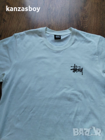 Stussy - страхотна мъжка тениска Л КАТО НОВА, снимка 4 - Тениски - 54334381