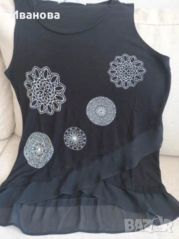  Дамска блуза Desigual, снимка 2 - Потници - 54340685