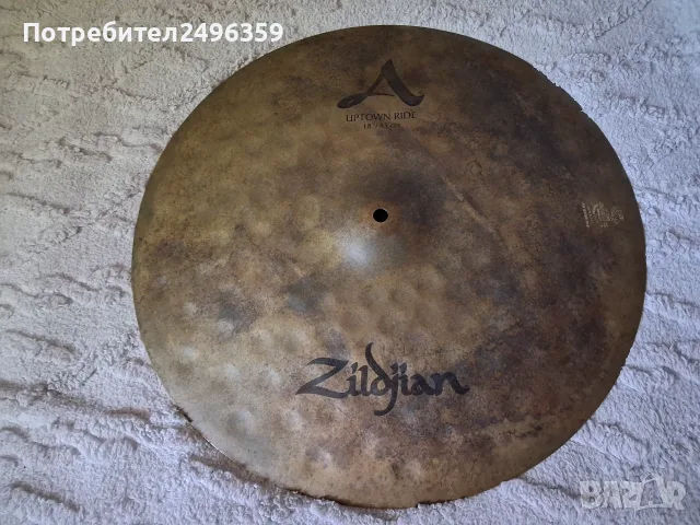 Райд чинел Zildjian A-Uptown Ride 18", снимка 2 - Ударни инструменти - 55327531