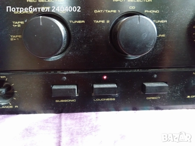 Стерео усилвател Pioneer A-445, снимка 4 - Ресийвъри, усилватели, смесителни пултове - 54484666