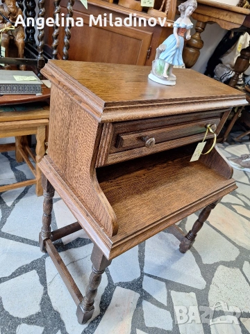 Винтидж шкаф дъб масив , снимка 3 - Шкафове - 53999973