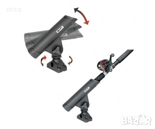 Стойка за лодка Scotty Rod Master II 350BK въртяща 360°, снимка 2 - Такъми - 54476999