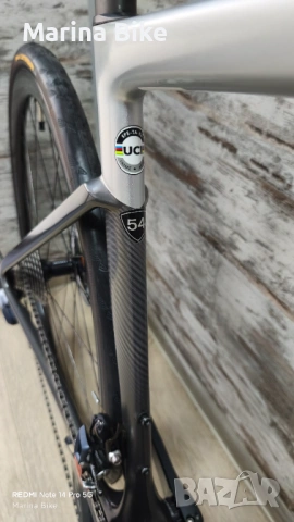 Карбонов шосеен велосипед Specialized Tarmac SL7 Expert Ultegra Roval C38 Carbon| 54, снимка 13 - Велосипеди - 54380415