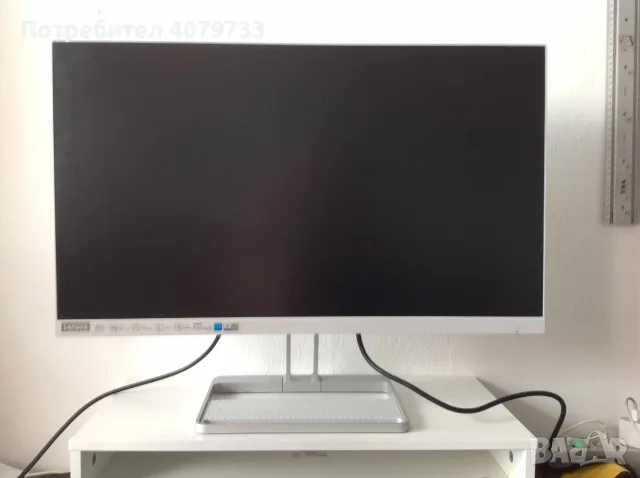 Монитор Lenovo L27i-40, снимка 2 - Монитори - 55579123