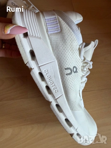 Оригинални маратонки ON Cloudnova Triple White ! 41 н